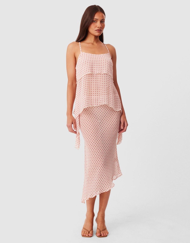 SNDYS - Tara Sheer Midi Skirt - ICONIC EXCLUSIVE