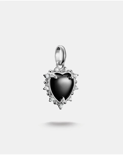 THOMAS SABO - THOMAS SABO Connect Charm Black Vintage Heart