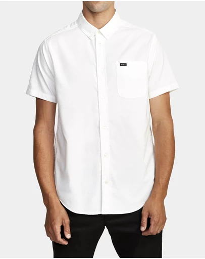 RVCA - Mens Thatll Do Stretch Short Sleeve Shirt