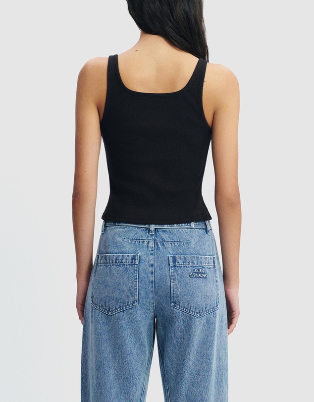 Aje Studio - Cowrie Square Neck Tank
