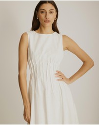 Atmos&Here - Anna Pintuck Maxi Dress