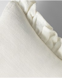 Aura Home - Ruffle Linen Cushion