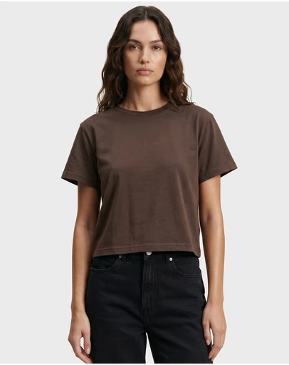 Academy Brand - Annie Boxy Tee