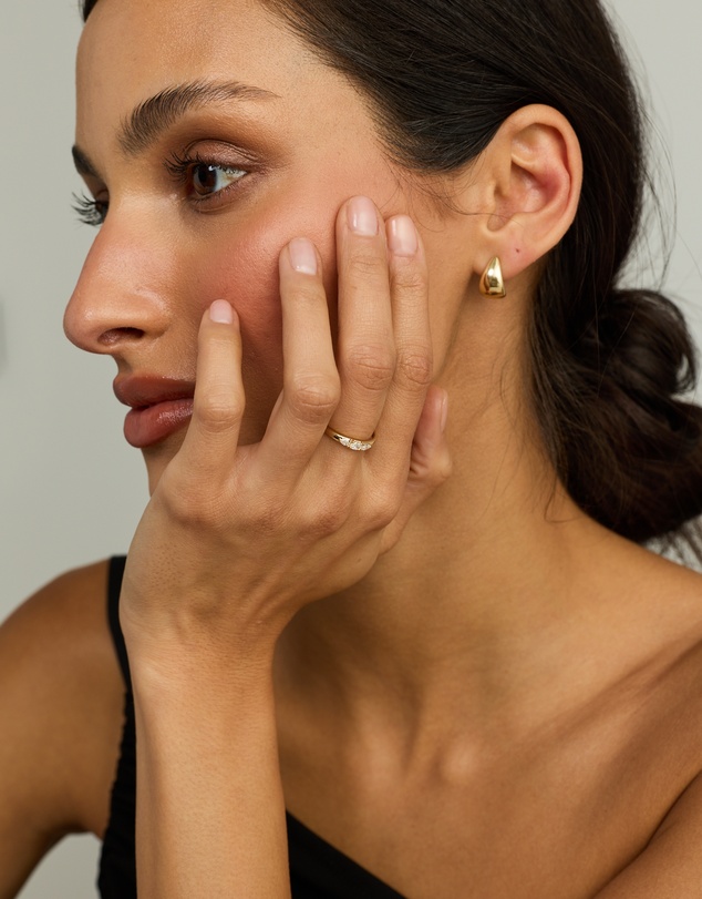 Michael Hill - 0.18TW Lab Diamond Stacker Ring in 10kt Gold