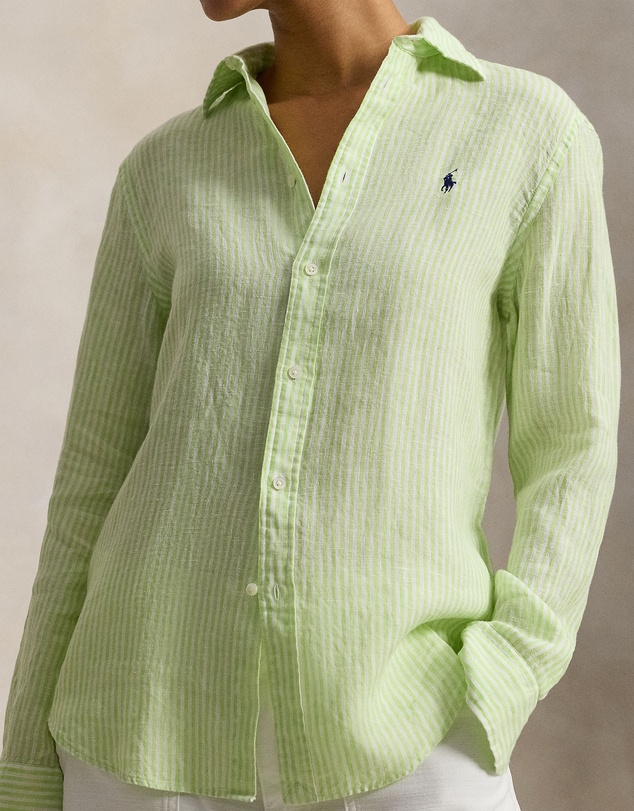 Polo Ralph Lauren - Classic Fit Striped Linen Shirt