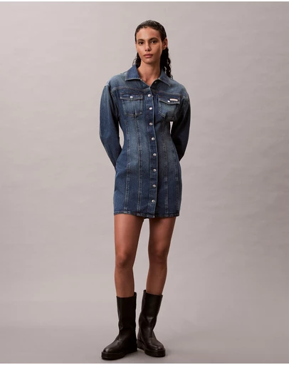 Calvin Klein Jeans - Denim Shirt Dress