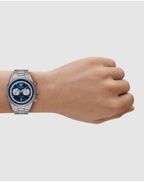 Emporio Armani - Silver Tone Chronograph Watch