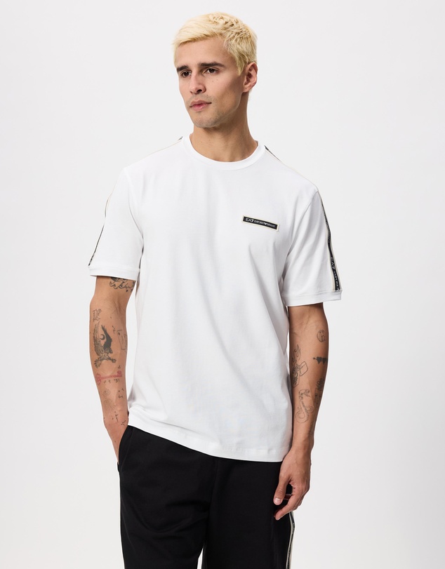 Emporio Armani EA7 - SS Train Logo Series Man Tee Tape