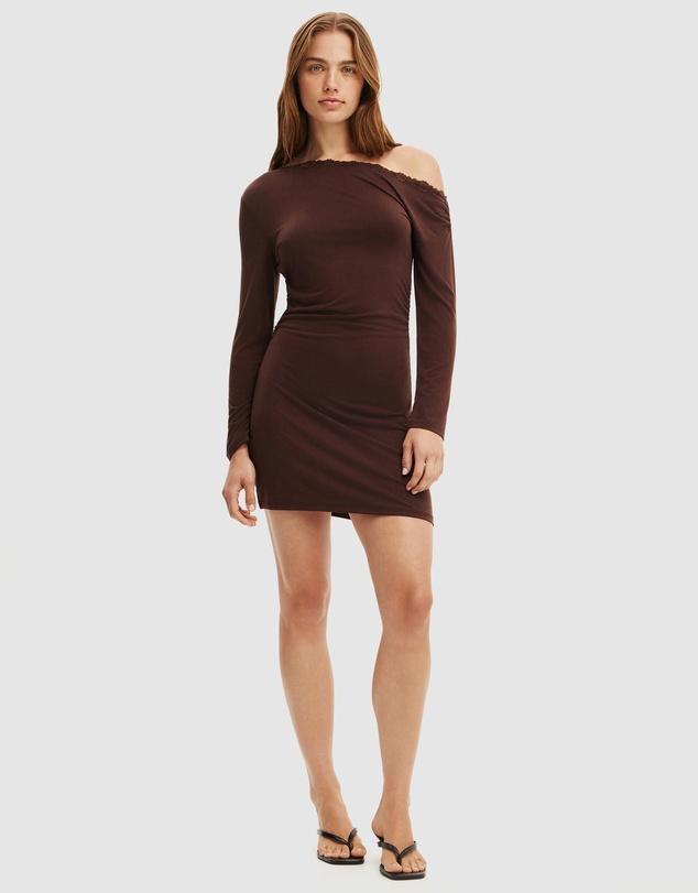 Cotton On - Brooke Asymmetrical Mini Dress