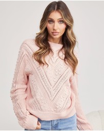 Esther & Co - Rheane Knit - Pink
