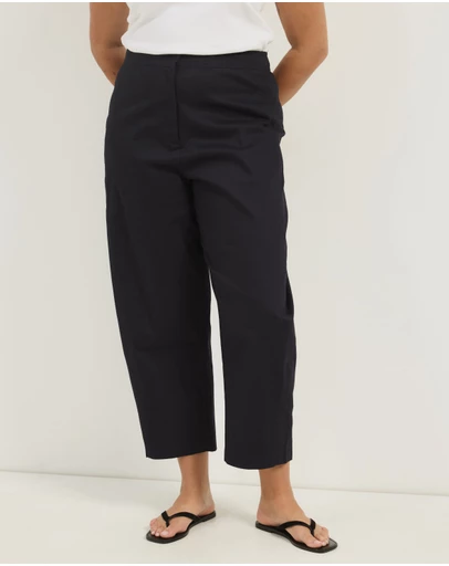 Atmos&Here Curvy - Elena Barrel Leg Pants