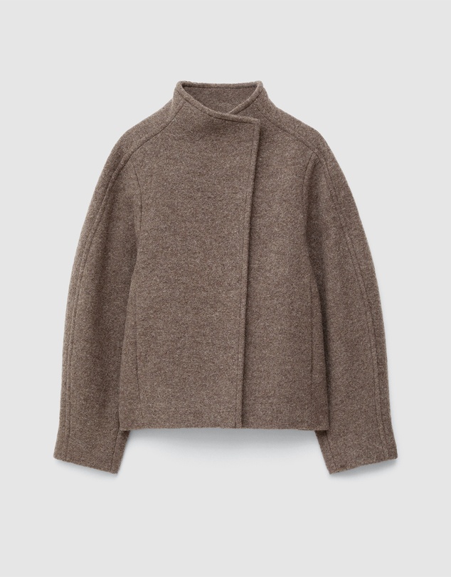 & Other Stories - Asymmetric Wool Jacket