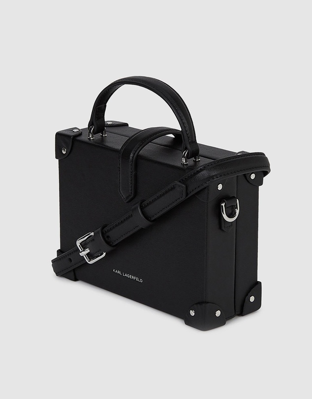 Karl Lagerfeld - K/Autograph Padlock Small Trunk Bag