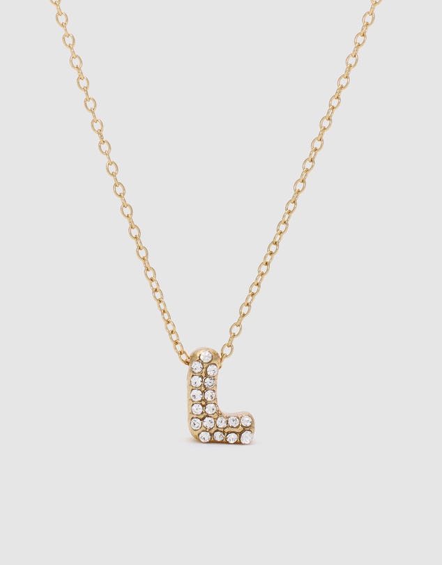 Seed Heritage - Initial Jewel Bubble Necklace