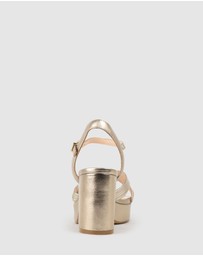Edward Meller - RAYNE80 Strappy Crossover Platform Sandal