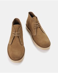 Fred Perry - Hawley Suede Low Cut Boots - Unisex