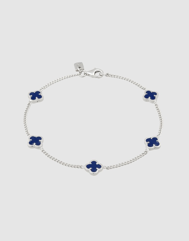 Kuzzoi - ICONIC EXCLUSIVE - Cloverleaf Bracelet in 925 Sterling Silver