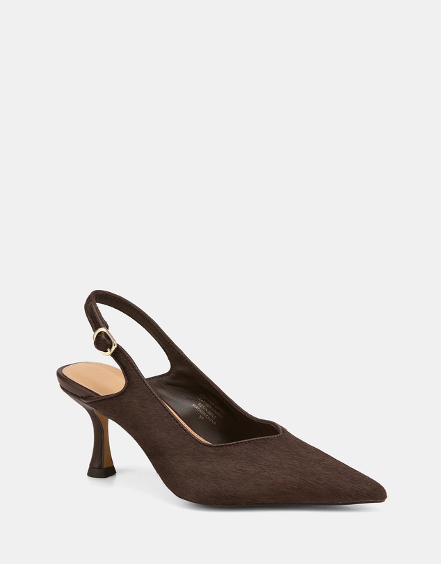 Wittner - Lilly Hair-on Leather Slingbacks