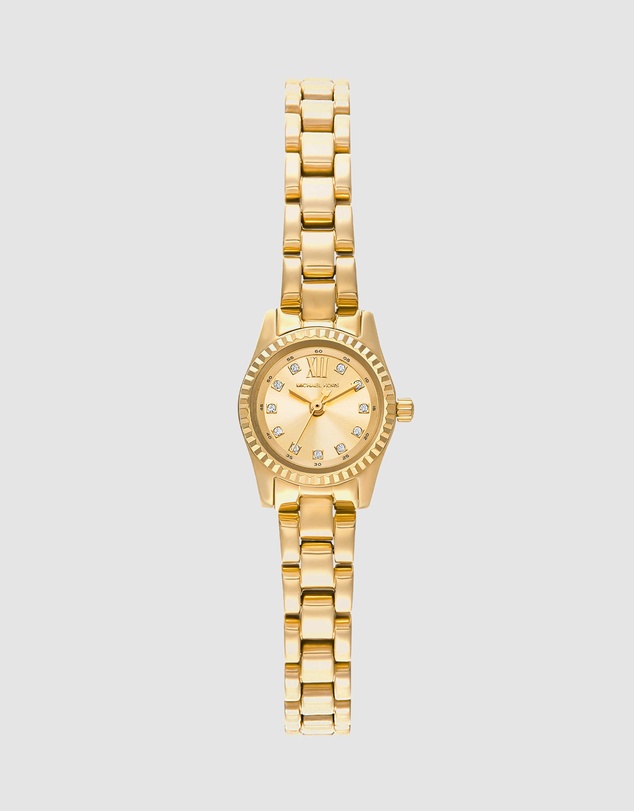 Michael Kors - Lexington Gold Tone Analogue Watch