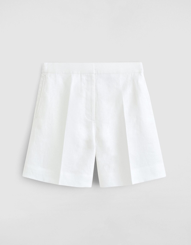 COS - Tailored Elasticated Linen Shorts