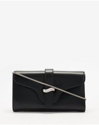 Emporio Armani - Wallet On Chain Plain Leather