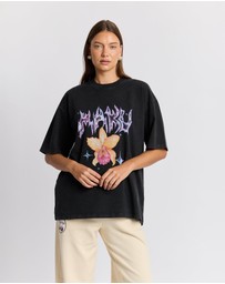 MAKU - Chrome Flower Oversized Tee