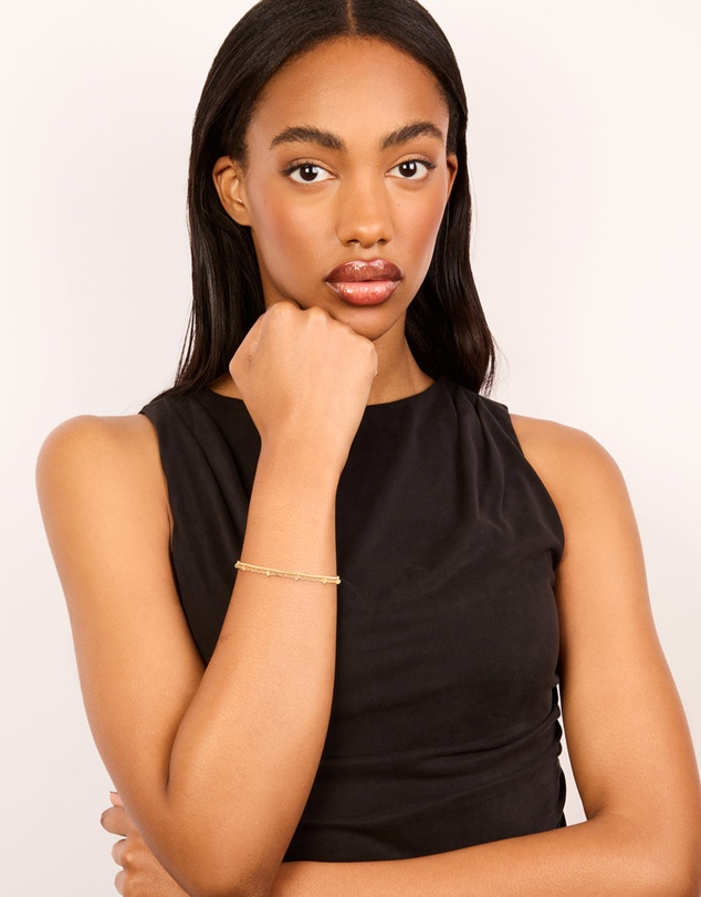 Lovisa - Gold Plated Ball Layered Bracelet