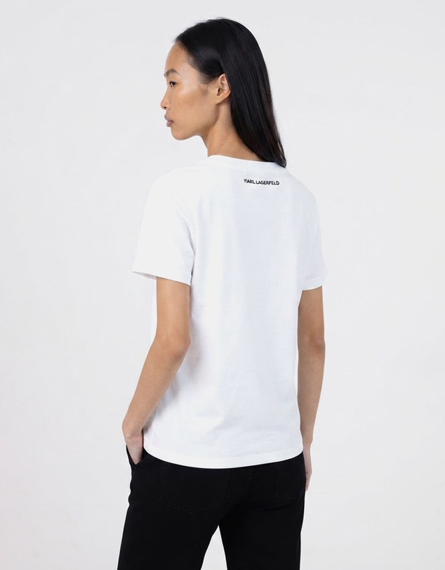 Karl Lagerfeld - Ikon Duo Aquarelle T-Shirt