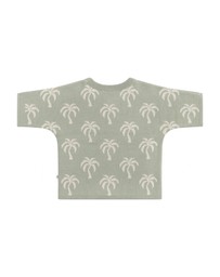 Kynd Baby - Palm Knit Jacquard Top Sage - Size 2