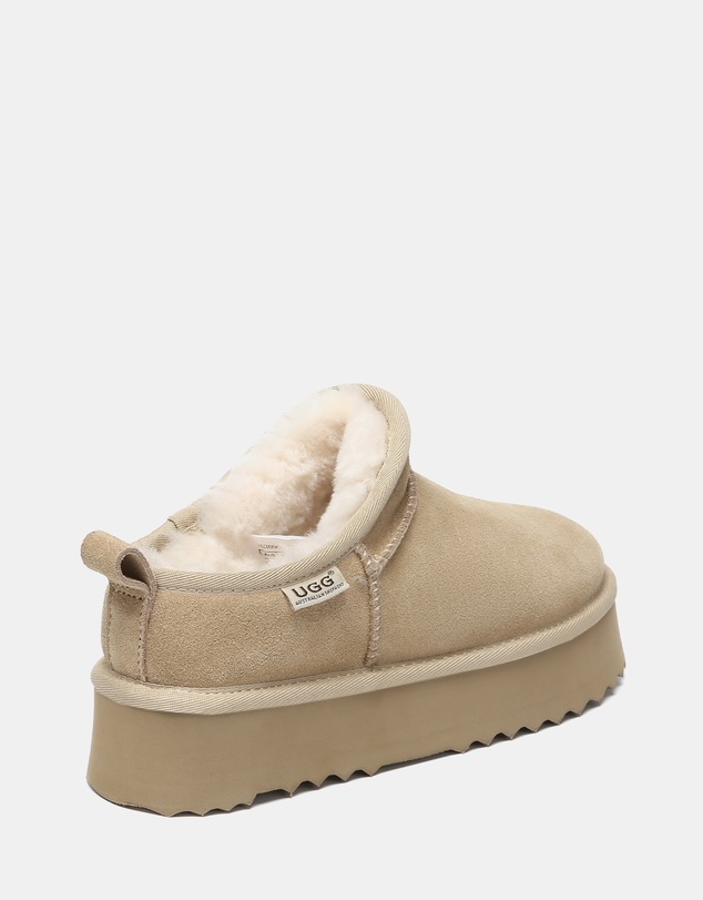 EVERAU - Australian Shepherd Ugg Nano Classic Platform Cow Suede Upper UGG Boots