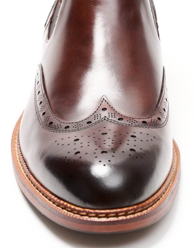 3 Wise Men - 3 Wise Men Townsend Leather Chelsea Boot