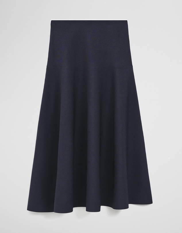 Country Road - Fluted Knit Midi Skirt