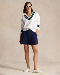 Polo Ralph Lauren - Four-Way-Stretch Pleated Shorts