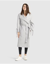 Belle & Bloom - Head Over Heels Collarless Robe Coat