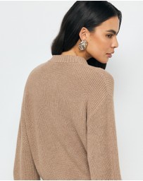 AERE - Tola Cotton Cashmere Cardigan