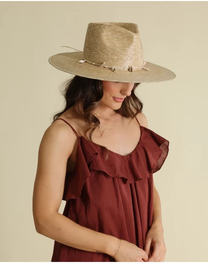 Morgan & Taylor - Andrina Fedora in Natural