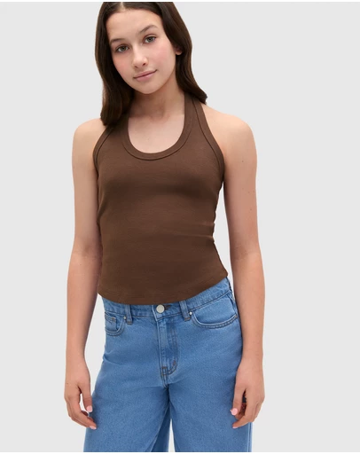 Seed Heritage - Rib Halter Tank - Teen