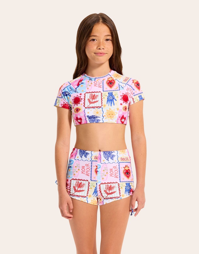 Seafolly - Palermo Surf Boyleg Set - Teens