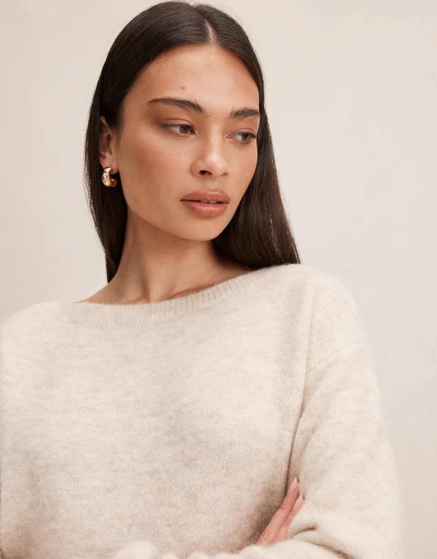 Forever New - Ariella Slash Neck Sweater