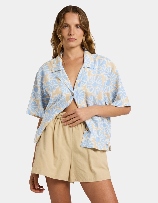 Roxy - Womens Daisy Haze Short Sleeve Shirt
