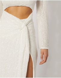 Winona - Reyna Knot Midi Dress