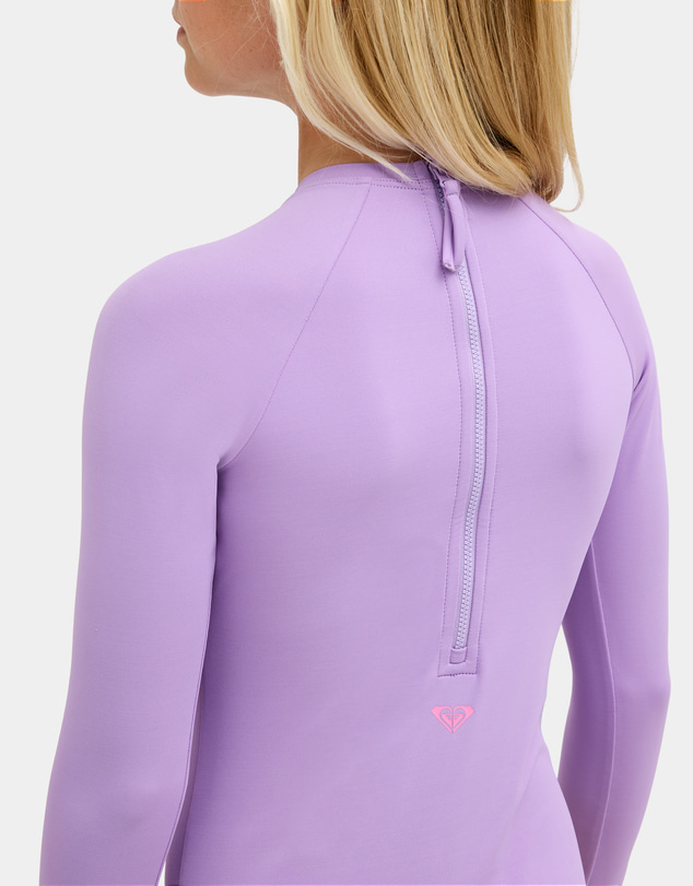 Roxy - Girls 8 to 16 Shore Swell Long Sleeve One Piece Swimsuit