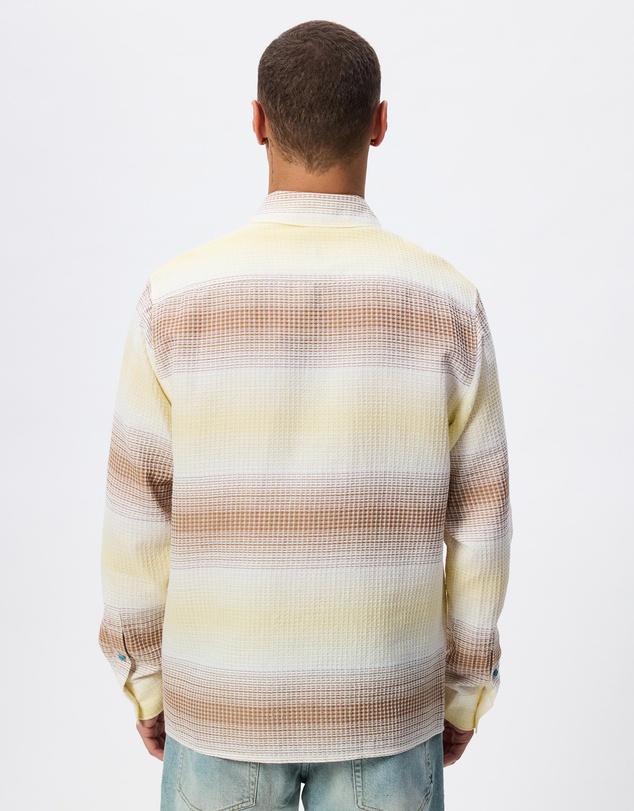 Scotch & Soda - Waffle Structure Stripe Shirt
