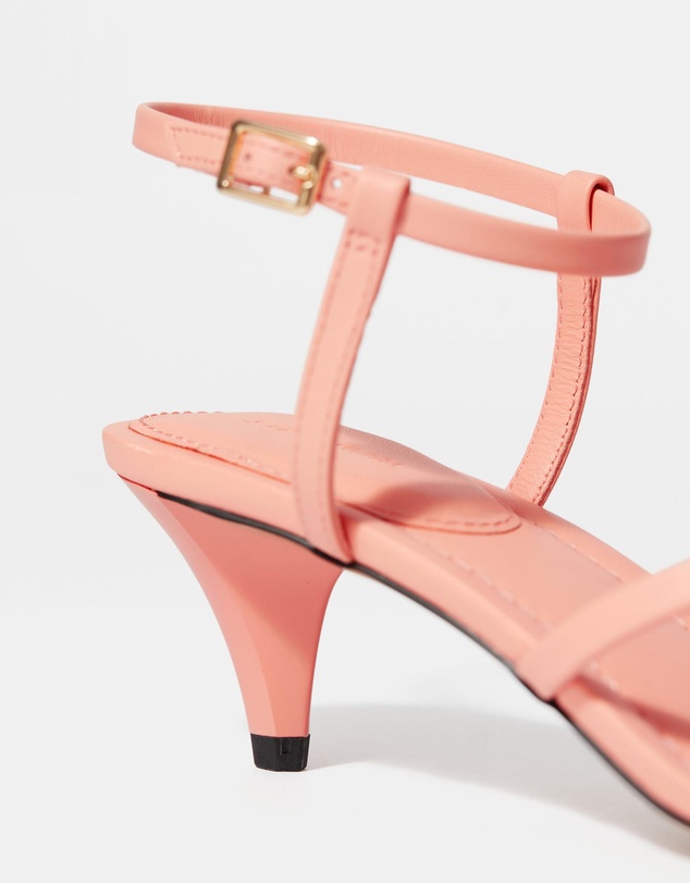 & Other Stories - Embellished Heeled Leather Sandals