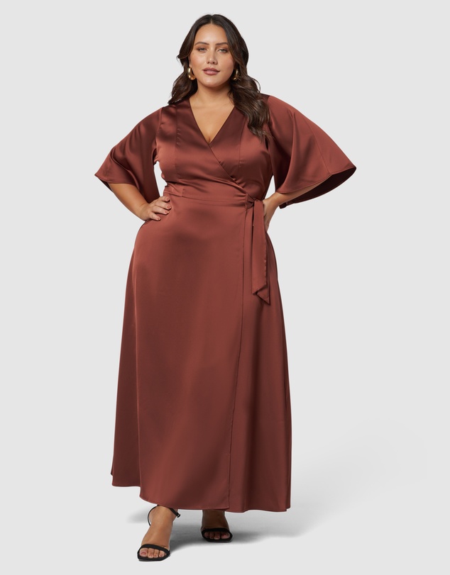 Pink Dusk by Curve Project - Glitz and Glam Maxi Dress