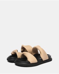 EVERAU - EverAU Ugg Eloise Sheepskin Upper Sandals