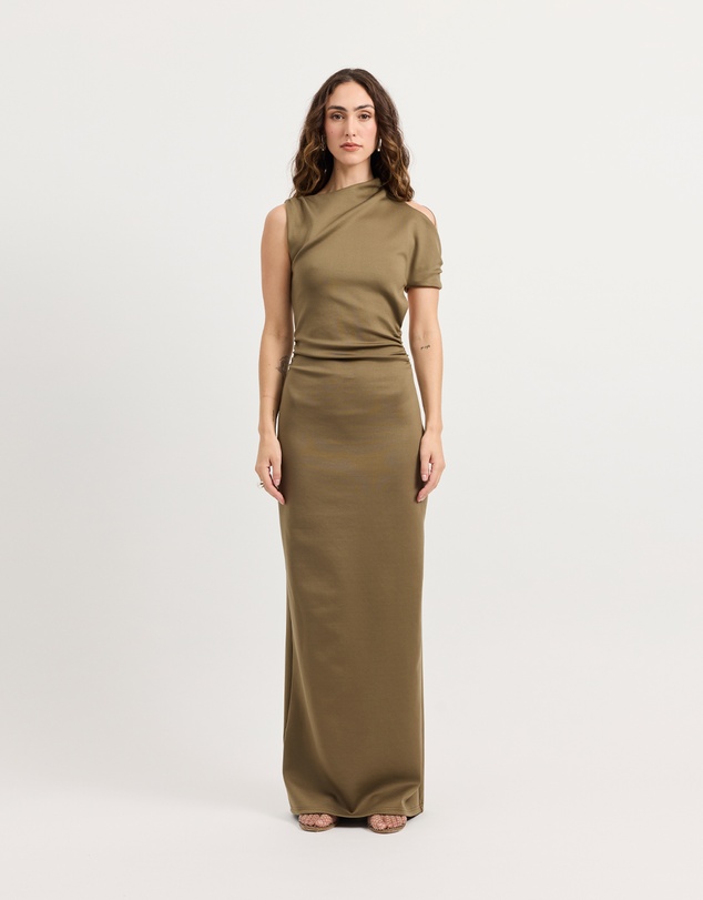 TOJHA - XYLA ASYMMETRIC MAXI DRESS
