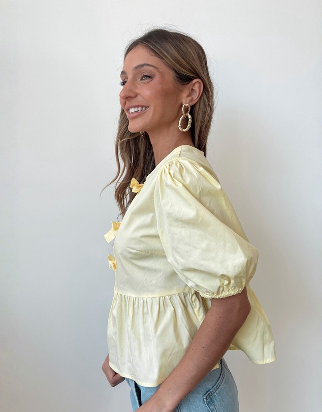 Esther & Co - Rayanna Top - Yellow