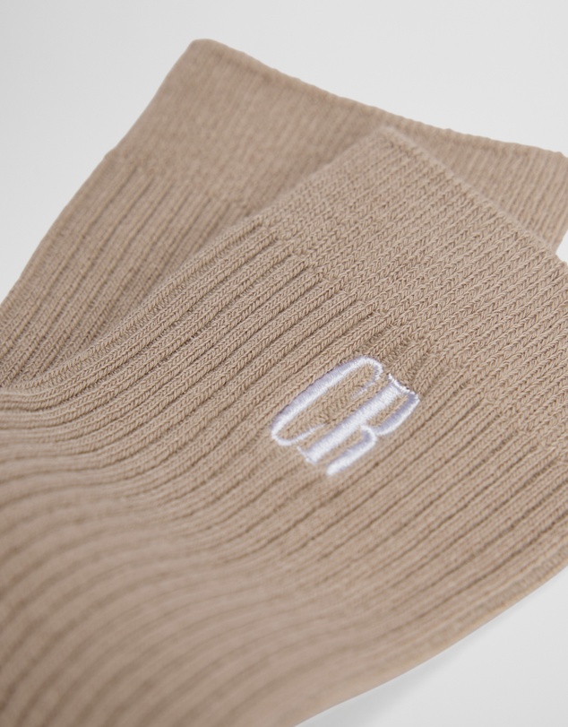 Country Road - Australian Cotton Blend Cr Ribbed Three Quarter Crew Sock