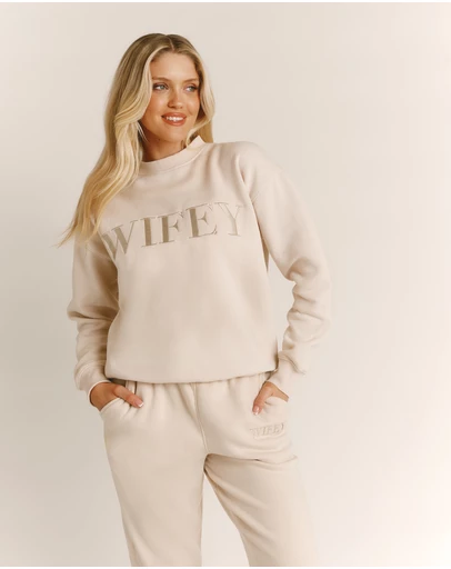 Six Stories - Wifey Statement Sweatshirt